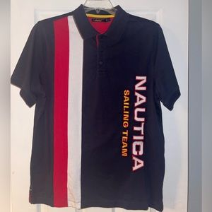 Nautica Sailing Polo Shirt Men’s size Large